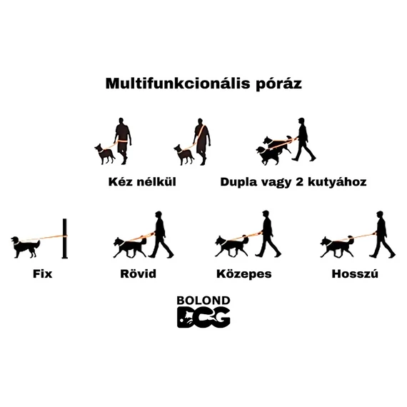 Multifunkcionális póráz